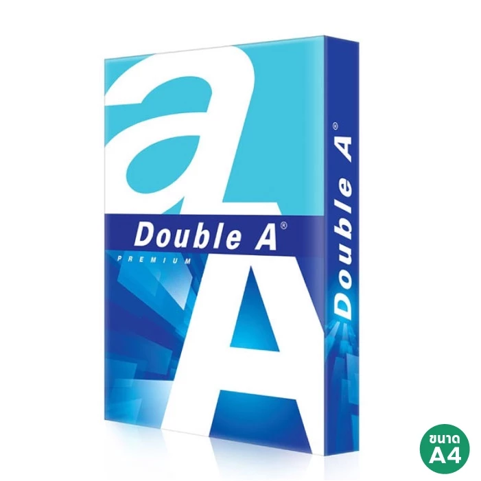 กระดาษถ่ายเอกสาร A4 80แกรม Double A (1 รีม/ 500 แผ่น)_0